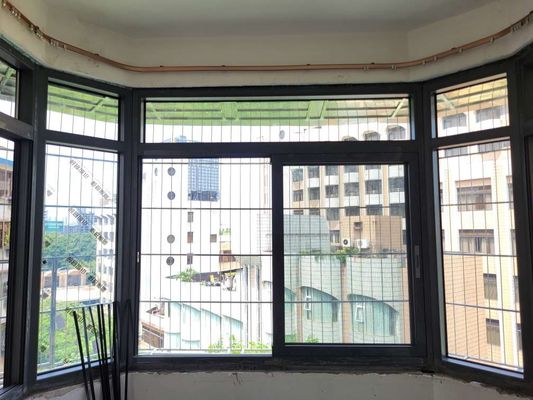 Custom Double Glazed Sliding Windows EPDM Seal Villa Kitchen Aluminium Windows
