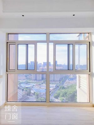 Horizontal Aluminium Sliding Window Powder Coating With Thermal / Non Thermal Break