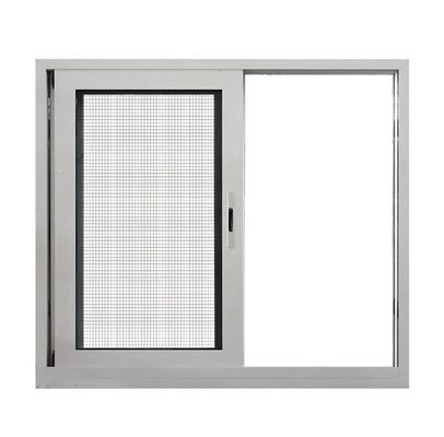 Triple Slider Aluminium Frame Sliding Window With Mosquito Mesh