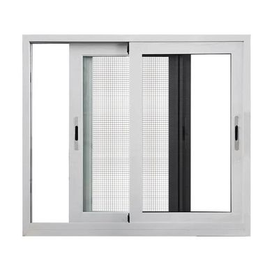 Triple Slider Aluminium Frame Sliding Window With Mosquito Mesh
