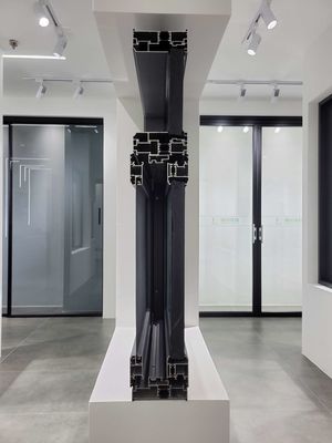 Home Casement Windows Aluminium Glass Window 4mm-12mm Glass Thickness