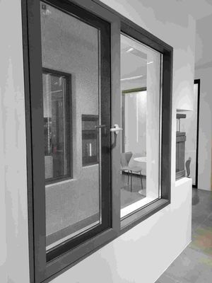 Tilt Turn Casement Windows Aluminium Frame Glass Window Easy Clean