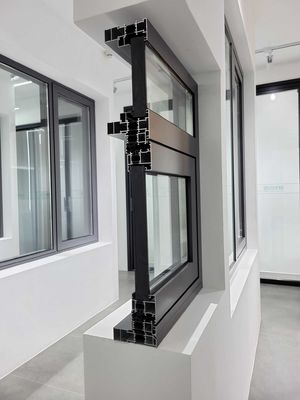 Tilt Turn Casement Windows Aluminium Frame Glass Window Easy Clean