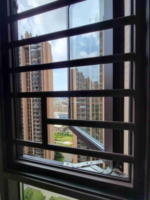 Size Custom Made Casement Windows Aluminum Glass Window Water Tightness