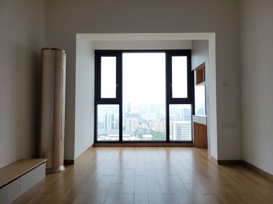 White Black Grey Aluminum Casement Windows 90 Degree Opening