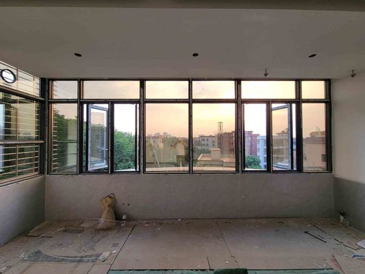 House Aluminum Casement Windows Anodizing / Electrophoresis / Powder Coating