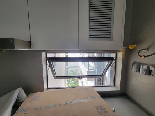Customized Aluminium Awning Windows Anti Theft Single / Double / Triple Glazed Glass