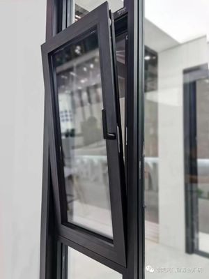 Modern Aluminium Awning Windows Customized Crank / Motorized Operation