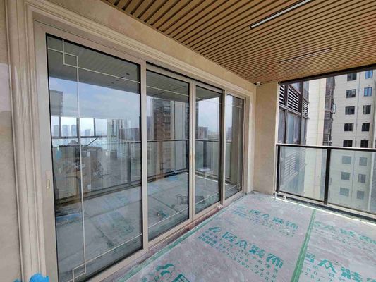 Weatherproof Aluminium Sliding Fly Screen Door For Home / Office