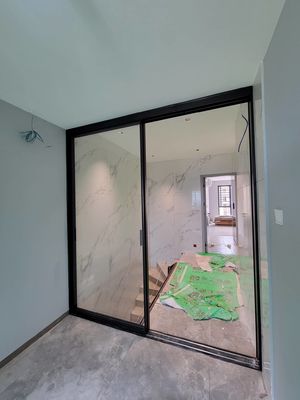 Aluminium Sliding Glass Doors Easy Installation Anodized / Powder Coated Aluminium Doors