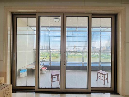 Hardware German / Chinese / American Sliding Doors Aluminium Fly Screen Optional