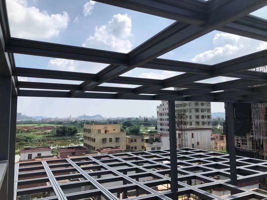 Customized Glass Roof Sunroom Rain Resistance Low Maintenance