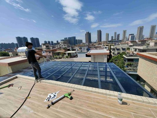 Easy Assembly Waterproof Garden Canopy UV Protection Rust Resistant