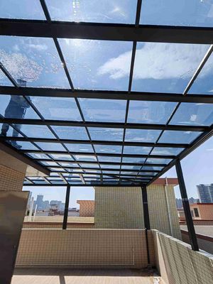 Easy Assembly Waterproof Garden Canopy UV Protection Rust Resistant