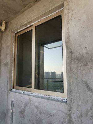 White Aluminum Sliding Windows Residential Soundproof 10 Years Warranty