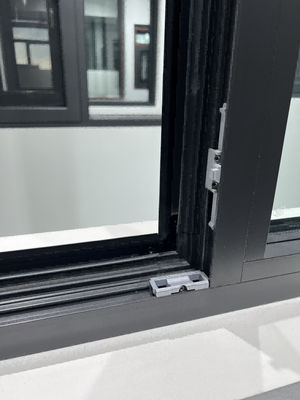 Aluminium Casement Windows With EPDM Sealant Anodized Finish Stainless Steel Screen