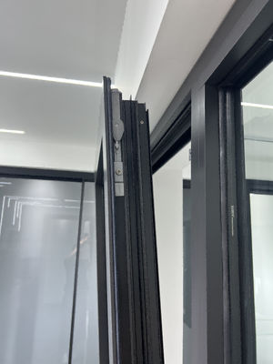 Open Degree Curved Aluminum Windows White / Black Up To 12mm Glass Fiberglass Screen