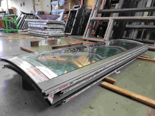 White / Black Aluminium Glass Sliding Windows , Strong Aluminium Fly Screen Windows