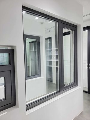 Tilt Turn Casement Windows Aluminium Frame Glass Window Easy Clean