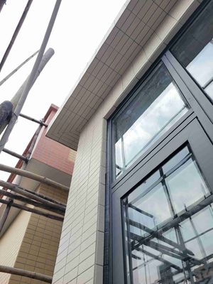 Glass Thickness 4mm-12mm Aluminum Casement Windows Anodized / Powder Coated / Wooden Grain