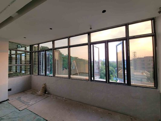 House Aluminum Casement Windows Anodizing / Electrophoresis / Powder Coating