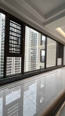 Powder Coating / Anodizing Aluminum Casement Windows Sound Insulation