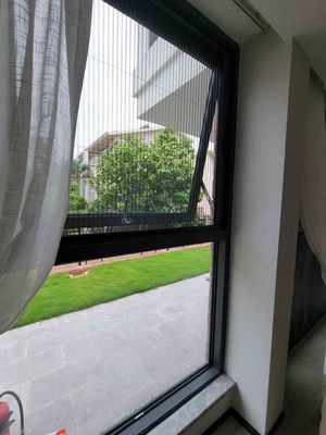 Modern Aluminium Awning Windows Customized Crank / Motorized Operation