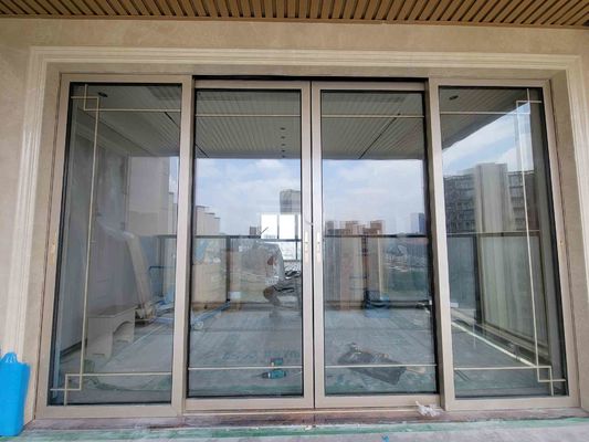 Weatherproof Aluminium Sliding Fly Screen Door For Home / Office