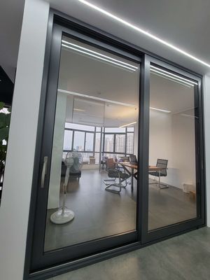 Thermal Insulation Aluminium Sliding Doors Security Soundproof