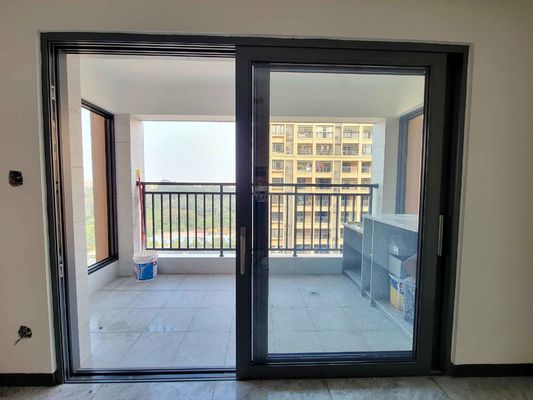 Thermal Insulation Aluminium Sliding Doors Security Soundproof