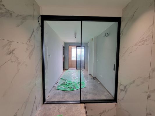 Aluminium Sliding Glass Doors Easy Installation Anodized / Powder Coated Aluminium Doors