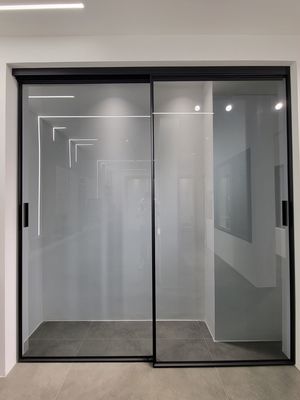 Aluminium Sliding Glass Doors Easy Installation Anodized / Powder Coated Aluminium Doors