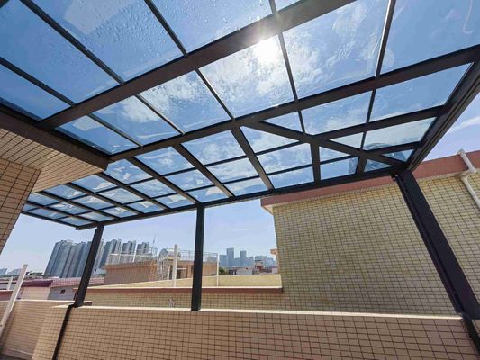 Easy Assembly Waterproof Garden Canopy UV Protection Rust Resistant