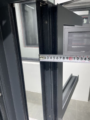 Easy Clean Aluminum Casement Windows Soundproof 90/180 Open Degree