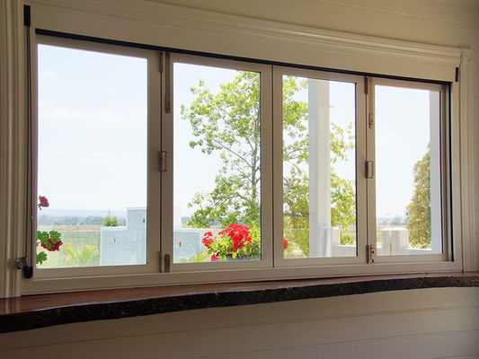 Affordable Soundproof Aluminum Bifold Windows High Security Double Glazed