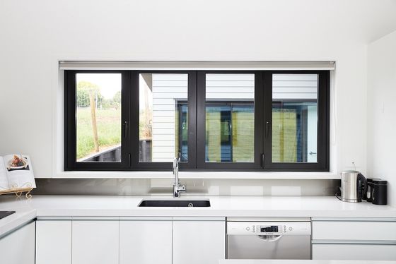 Affordable Soundproof Aluminum Bifold Windows High Security Double Glazed
